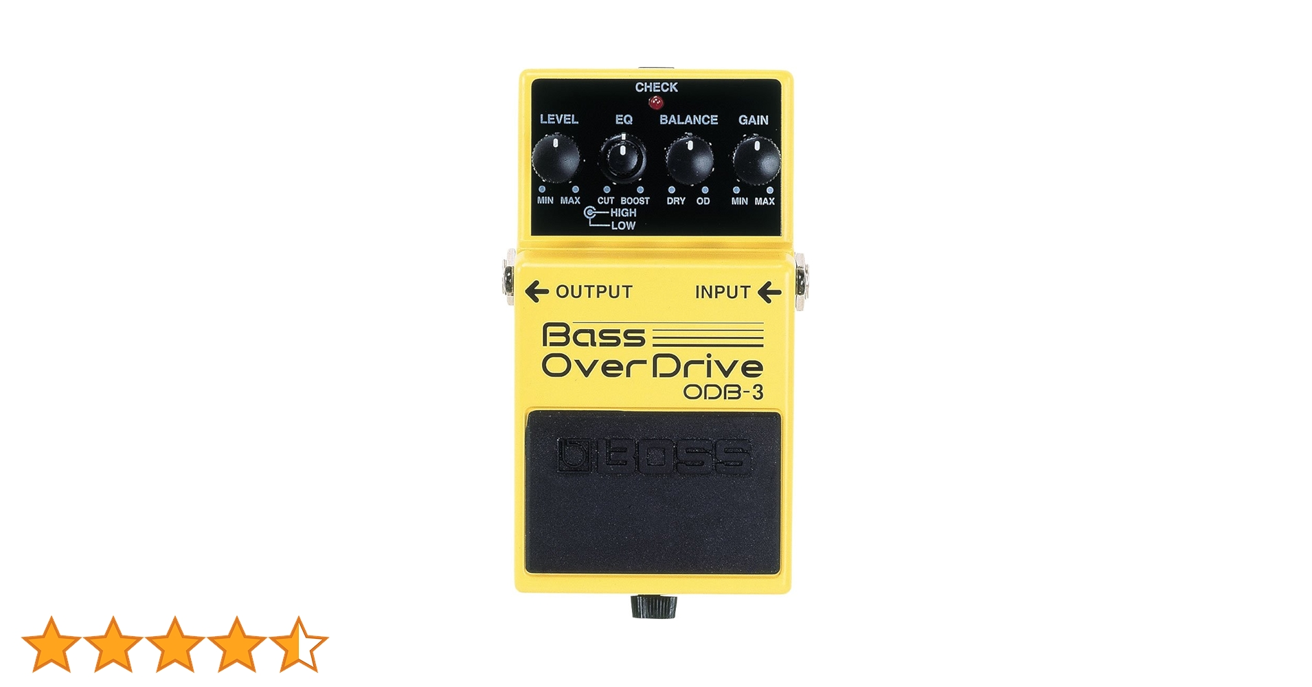 ベース weed WOBD Boss ODB-3 Bass Overdrive レビュー】weed ODB-3 mod Hi-Fi - あさぎベーススタジオ